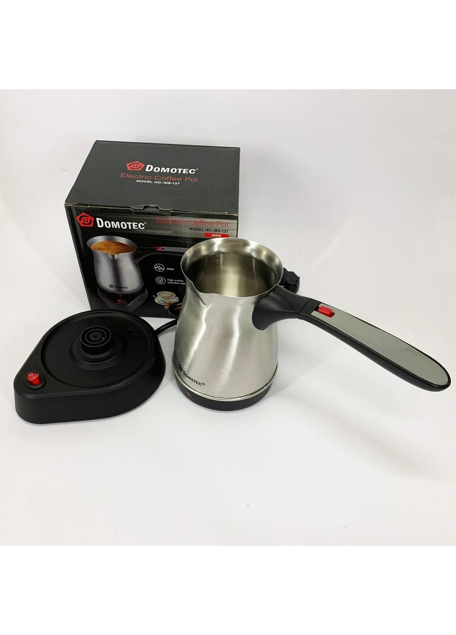 Электрическая мини кофеварка электротурка MS-127 0.5л Domotec (364666036)