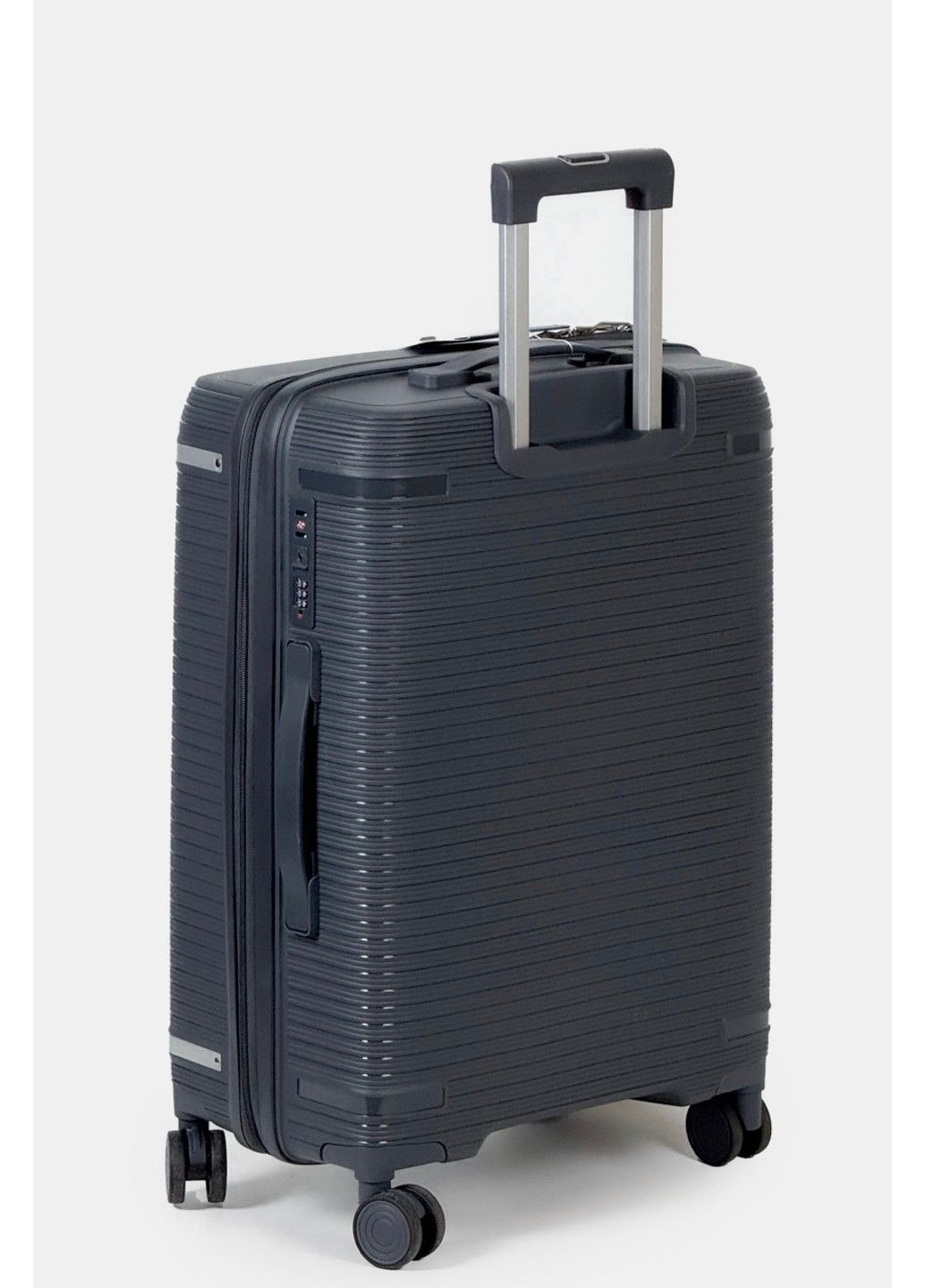 Средний пластиковый чемодан 607-2-GR Tourist (354704092)