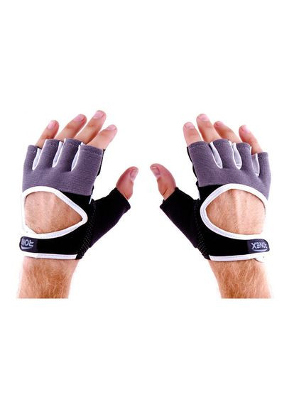 Перчатки вело, фитнес NapSweetForway M, черно-серый Ronex (362445115)