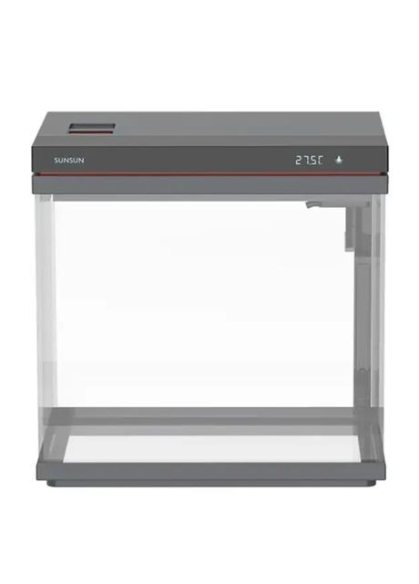 Аквариумный комплект ZHE-300 grey серый 12л, 30х20х33 см Sunsun (328088140)