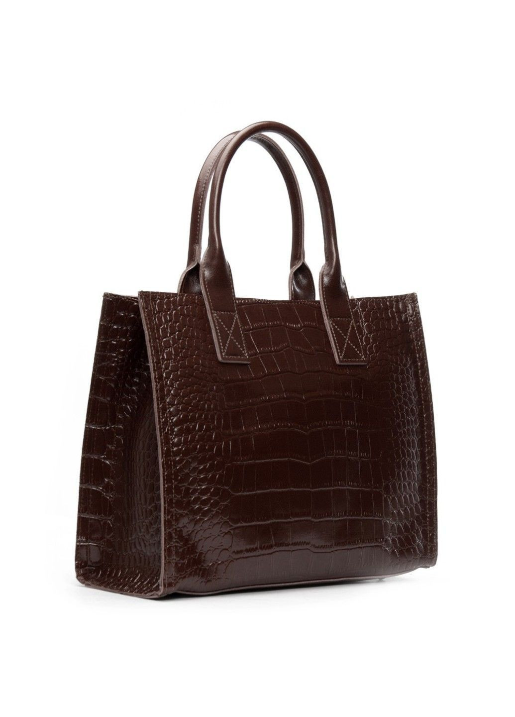 Жіноча шкіряна сумка через плече 8804 brown Alex Rai (370766798)