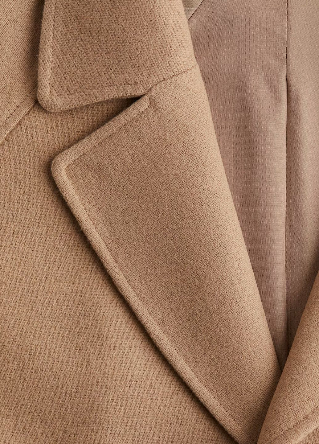 Бежеве демісезонне Пальто H&M