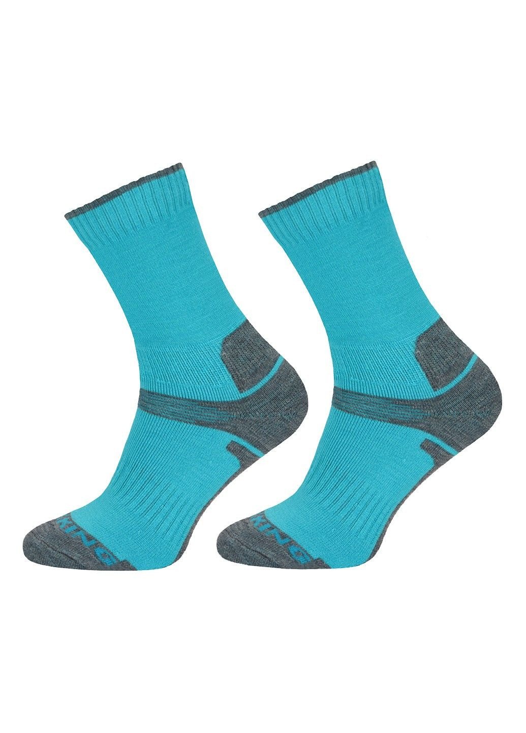 Треккинговые носки MERINO WOOL JUNIOR HIKER turquoise детские - STJ-03 Comodo (358497643)