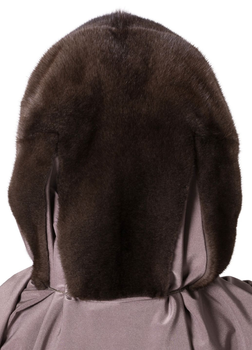 Женский меховой платок на голову из меха норки Меховой Стиль Паук (356676092)