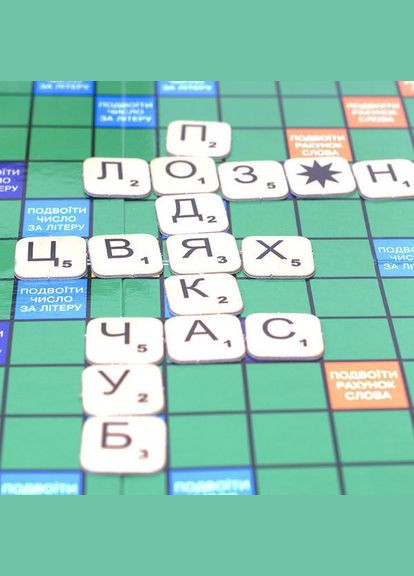 Настільна гра Ерудит. Гра в слова 910107 укр. мовою Arial (329894773)