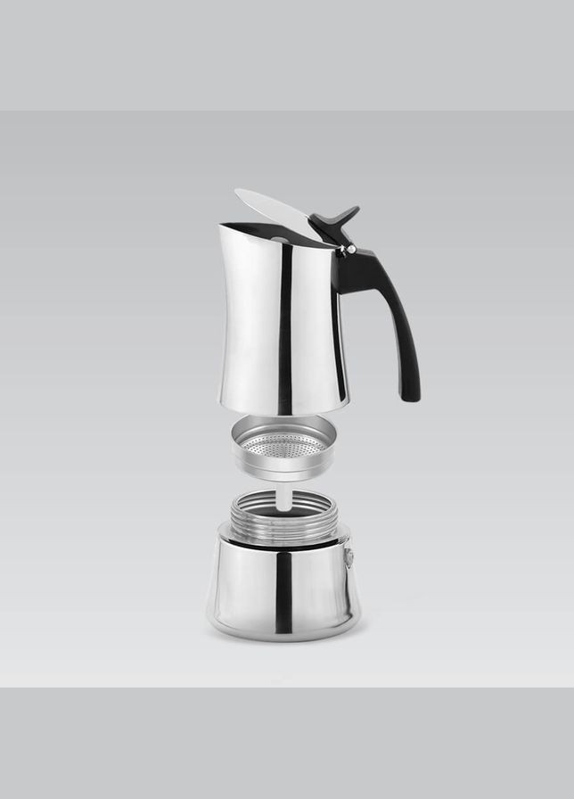 Кофеварка гейзерная нержавейка 300 мл (MR-1668-6) Maestro (336153524)