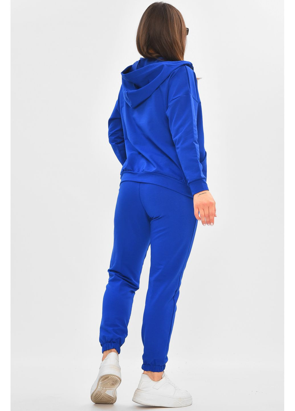 Спортивный костюм женский синего цвета Let's Shop (355336104)