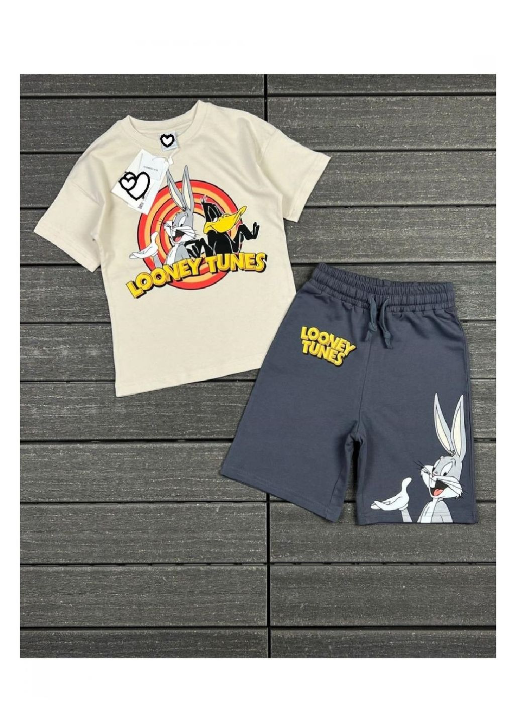 Легкий костюм Looney Tunes TRW254114115 Disney футболка+шорти (294604722)