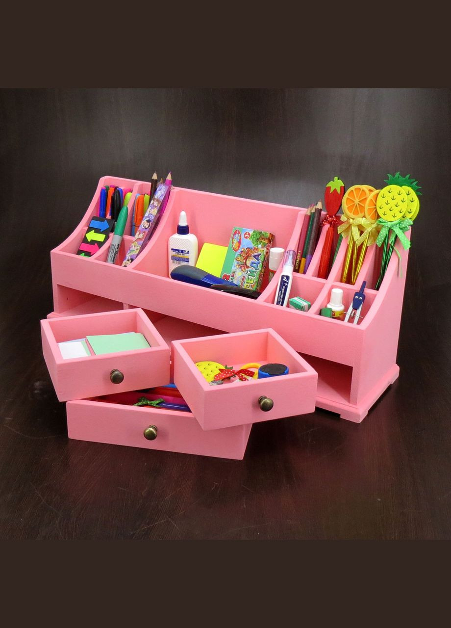 Органайзер настільний з дерева Ліберті барбі (КНЦ-002550) No Brand (328227364)