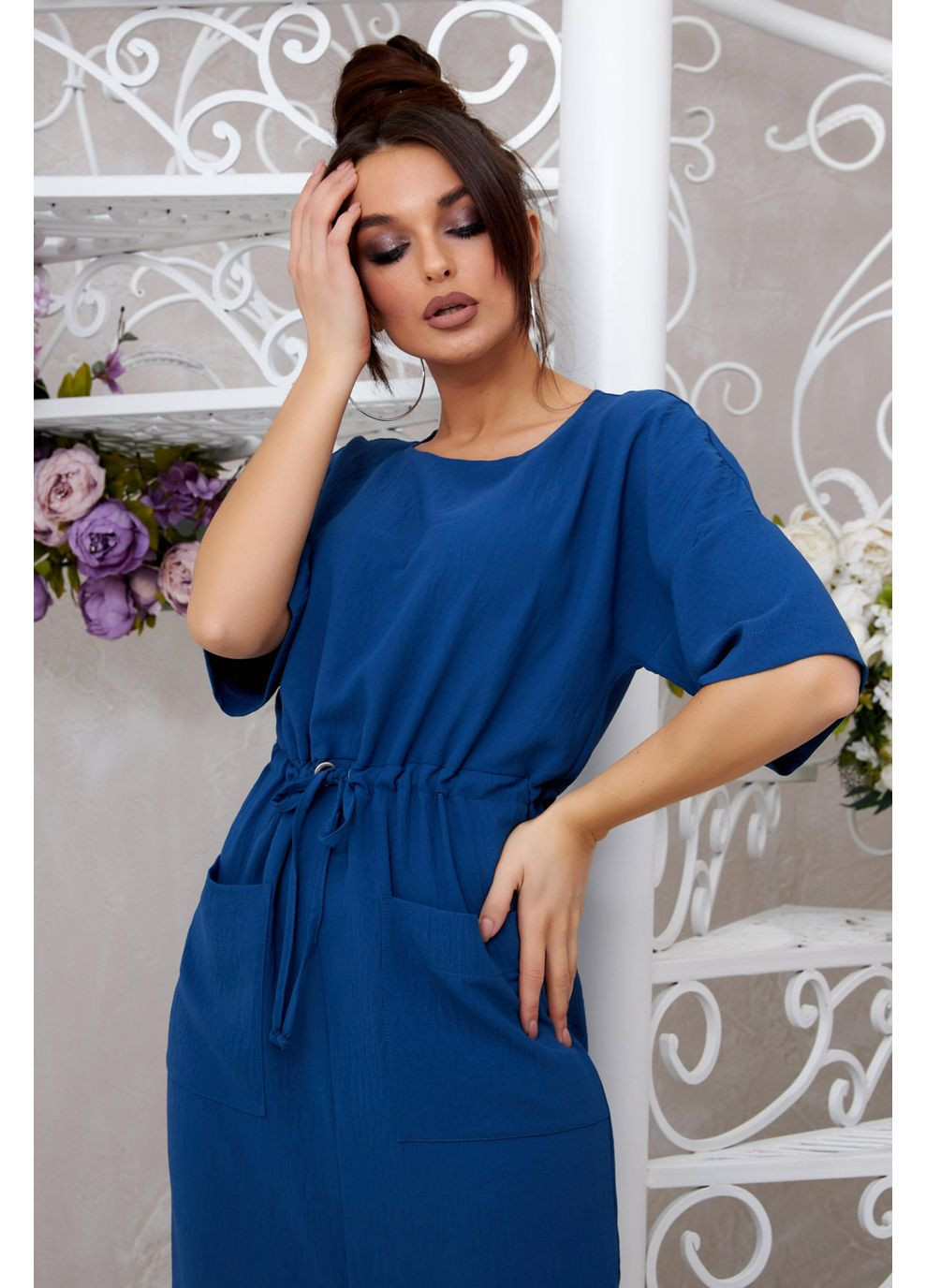 Синее платье 1333.4044 Seventeen