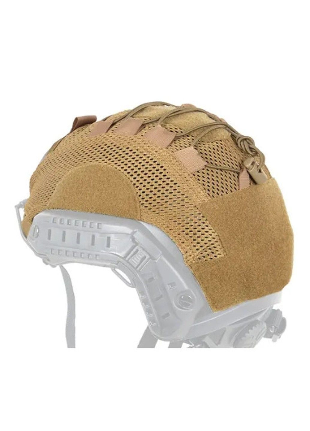 Кавер (чехол) на баллистический шлем типа Fast сетка Оливковый YKK (332636056)