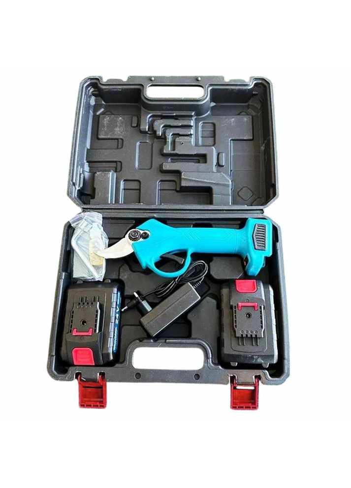 Электроножницы с 2 аккумуляторами 48V для обрезки деревьев и кустарников секатор с лезвием 3,2" и кейсом (KS376) No Brand (361385307)