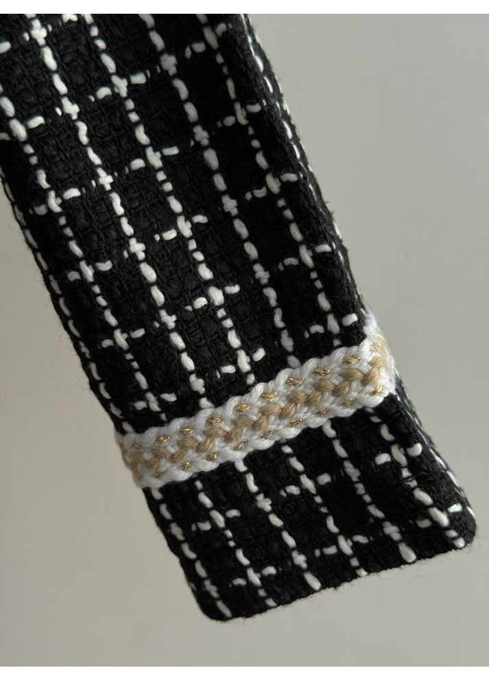 Комбінований демісезонний комплект для дівчинки піджак і спідничка 10911 No Brand