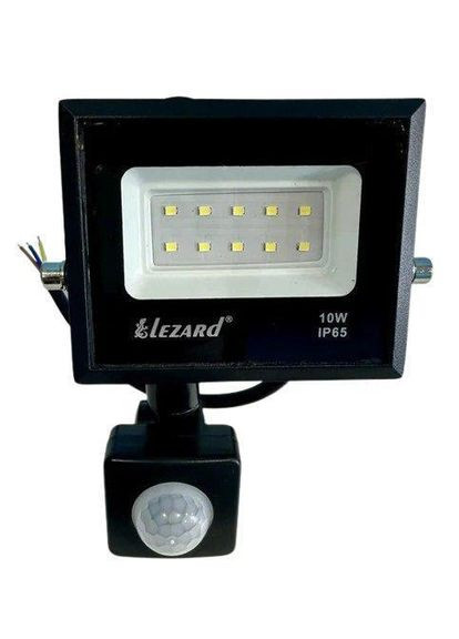 Прожектор світлодіодний з датчиком руху PAL6510SN 10 Вт IP65 6500 K Lezard (346087302)