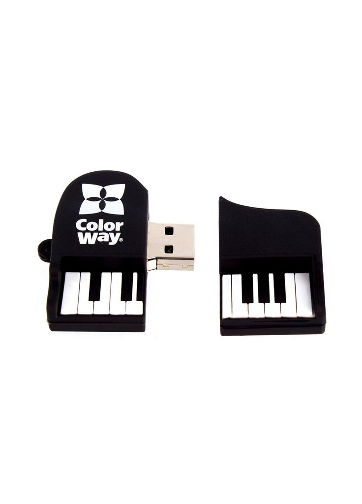 USB флеш накопичувач Piano 32 GB 3.0 Black (CW-USBPO32) Colorway (373218544)