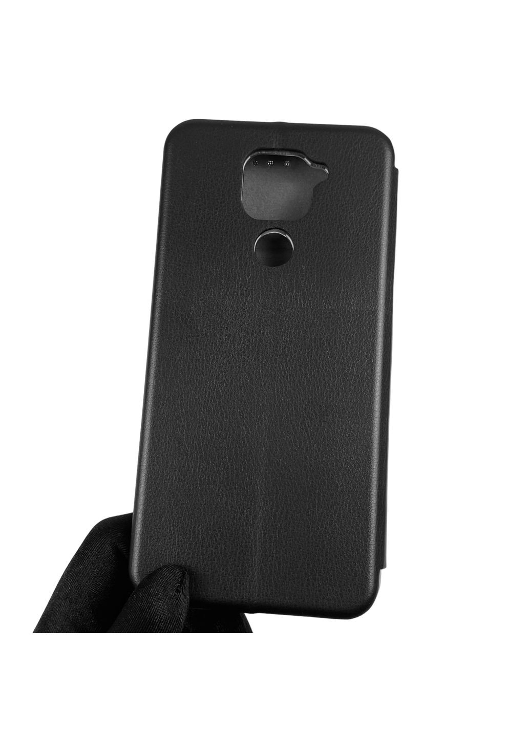 Чехол-книжка для Redmi Note 9 с подставкой на сяоми редми нот 9 чёрная gd1 Xiaomi (366020520)
