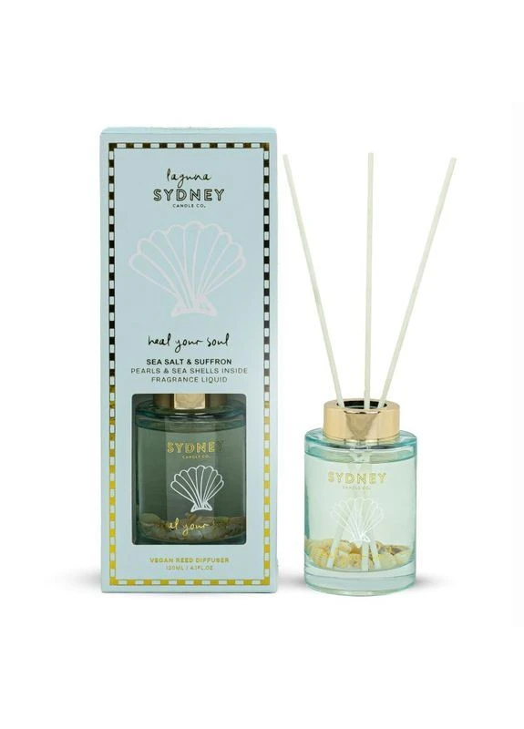 Дифузор Laguna Sydney Vibes Sea salt & suffron 120мл Home Decor (401263612)