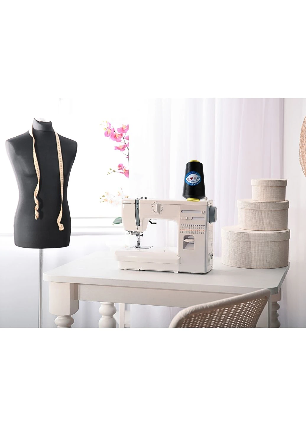Нитки FromFactory чорні №40/2 3000м FROM FACTORY BAC (335397920)