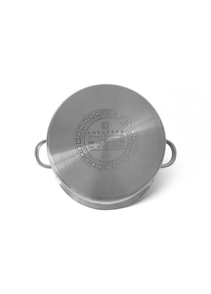Каструля з кришкою EB-542 5.6 л 20 см Edenberg (335972080)
