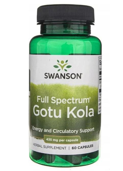 GOTU KOLA 435 mg 60 Caps Swanson (363829711)