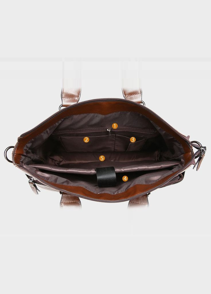 Мужская сумка для документов мужской деловой портфель женский светло-коричневый Eton (322284092)