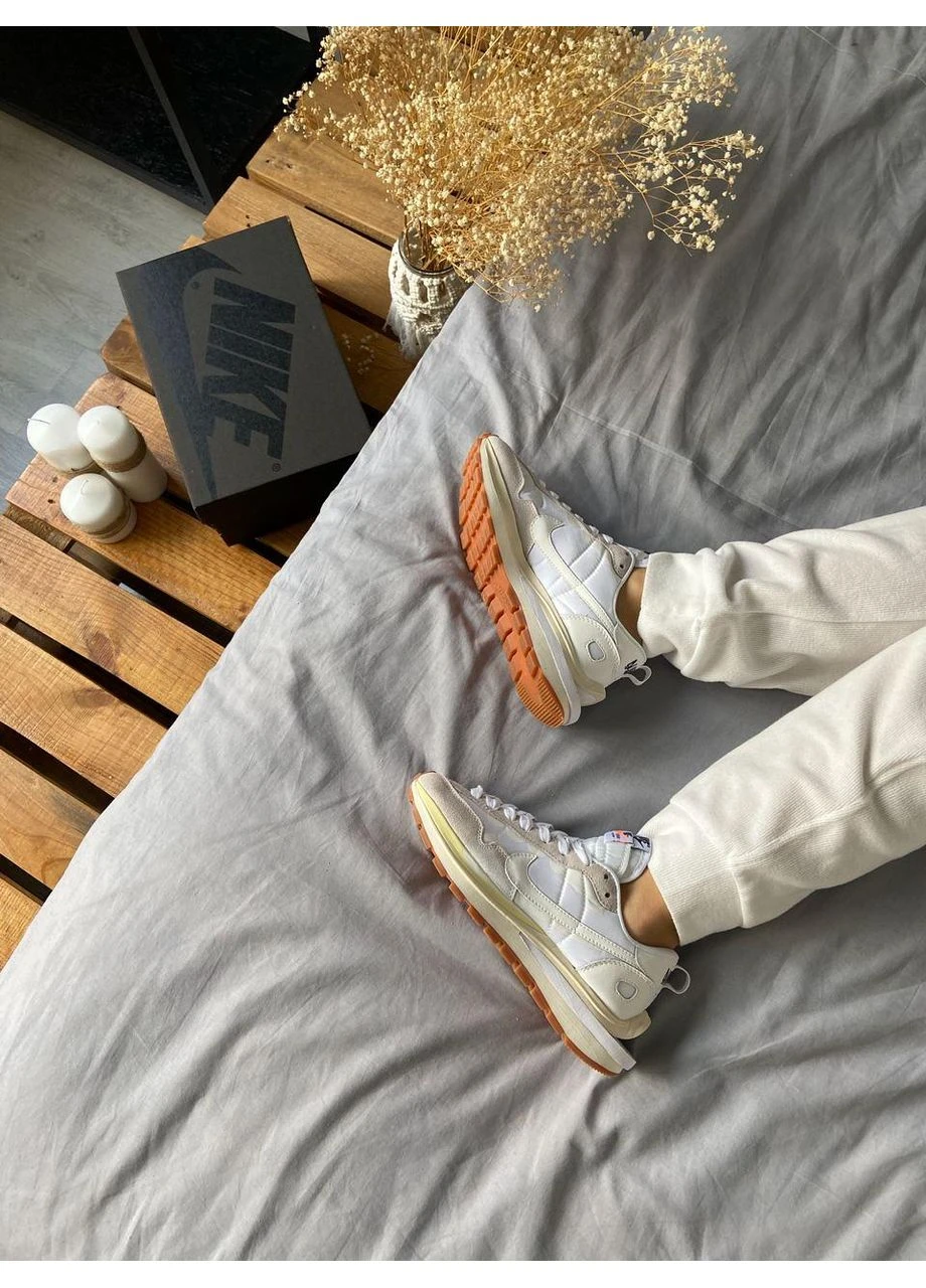 КРОСІВКИ ЖІНОЧІ NIKE VAPORWAFFLE SACAI SAIL GUM НАЙК ВАПОРВАФЛ No Brand комбіновані демісезони (392029461)
