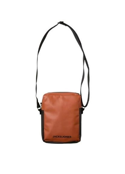 Сумка-слінг через плече від бренду середнього розміру JACOLIVER STYD Orange Peel. Jack & Jones Сумка (335425059)