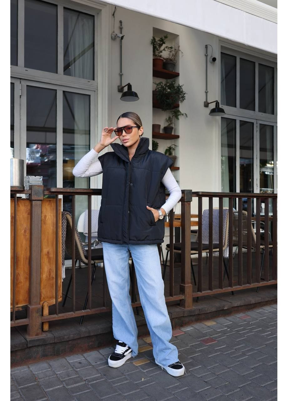 Женский утепленный жилет No Brand (366422617)