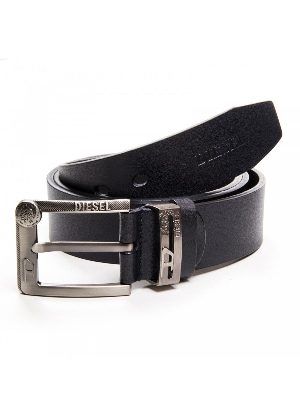 Мужской кожаный ремень DS-30038-2 blue Podium (333300054)