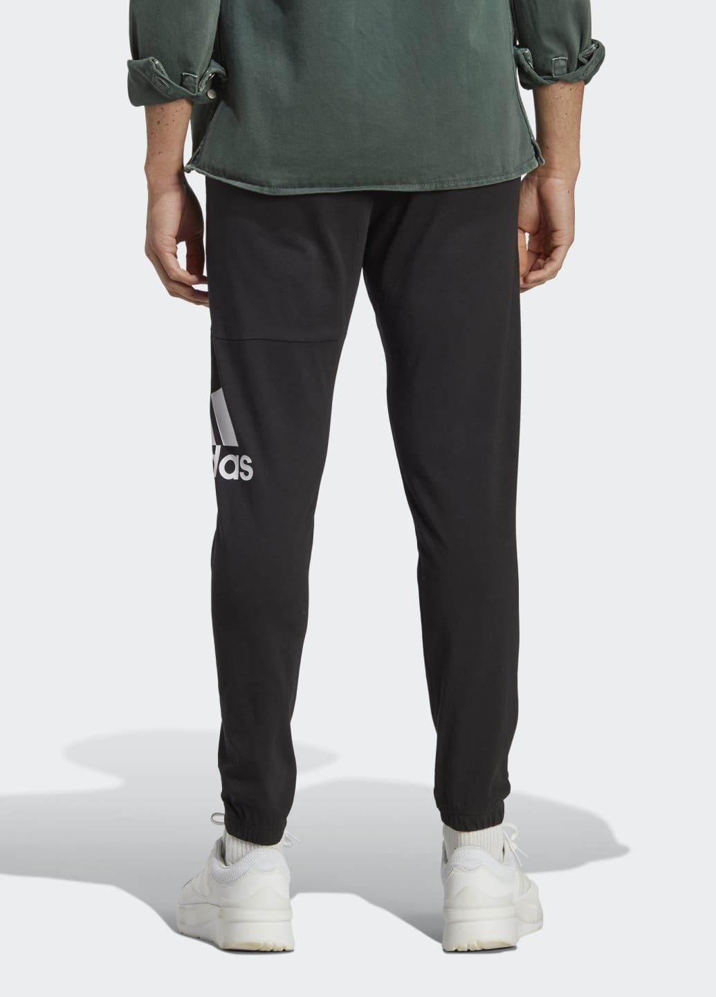 Черные спортивные демисезонные брюки adidas