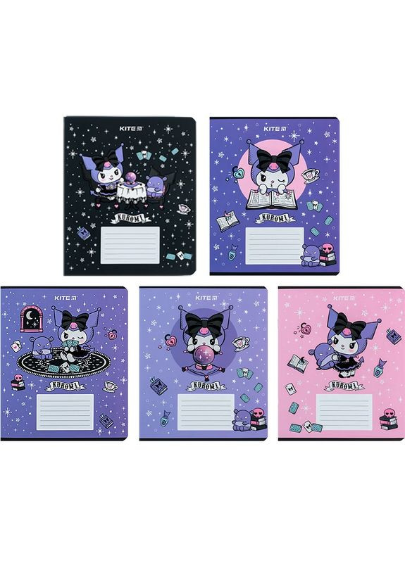 Тетрадь ученическая Kuromi HK24-236 18 л. (4063276212603)(SC) shop (4063276212603) Kite (339057351)