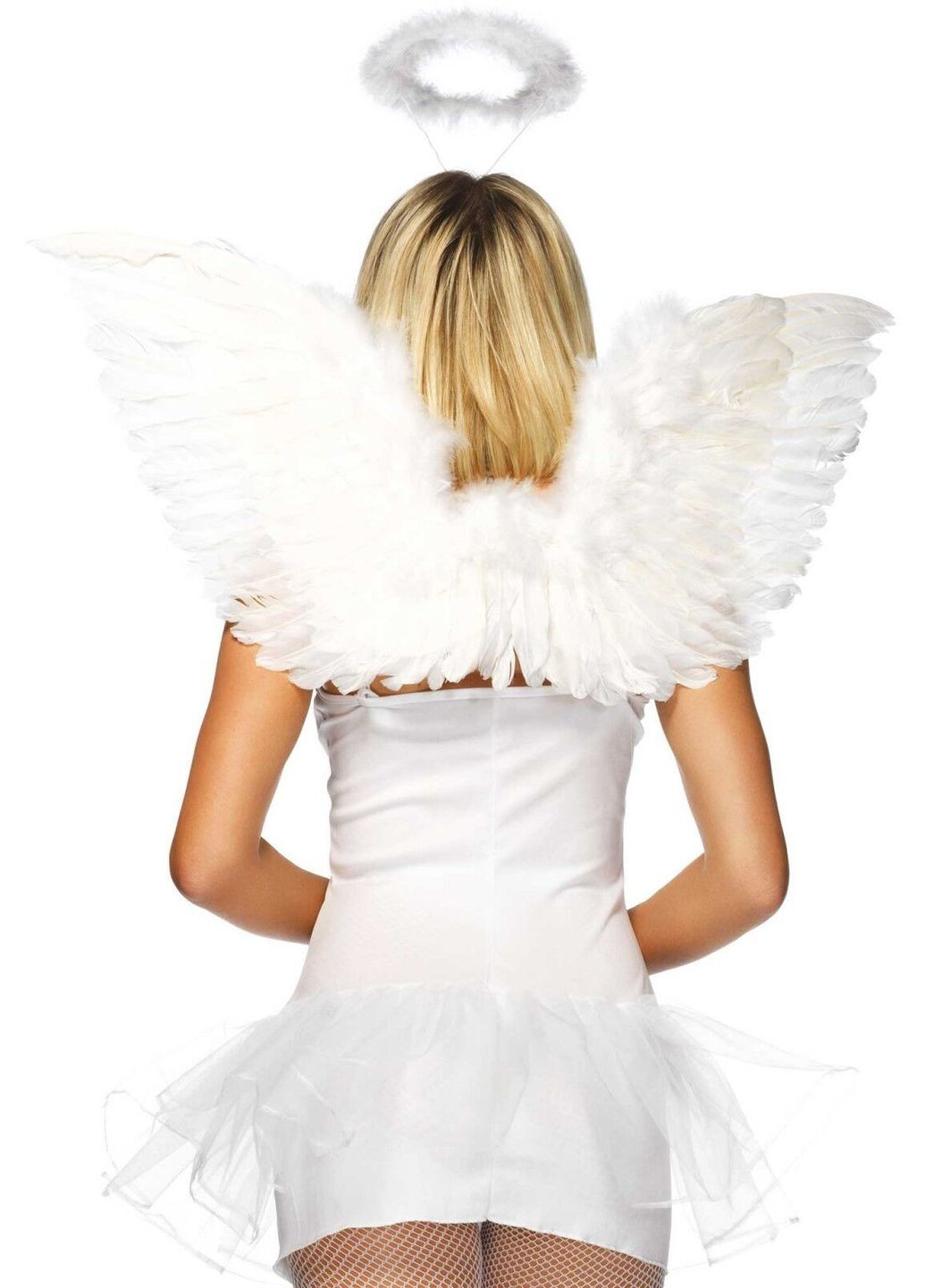 Набір аксесуарів «Ангел» Angel Accessory Kit, крильця з пір’я, німб - CherryLove Leg Avenue (282850435)