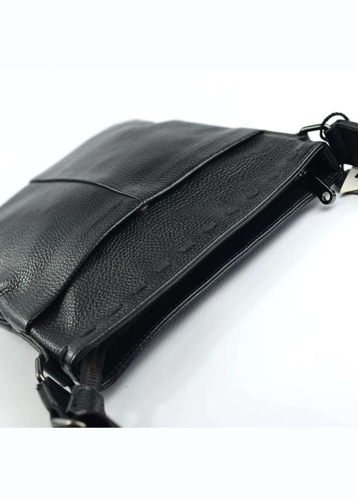 Чоловіча шкіряна маленька сумка через плече на блискавці No Brand (305822018)