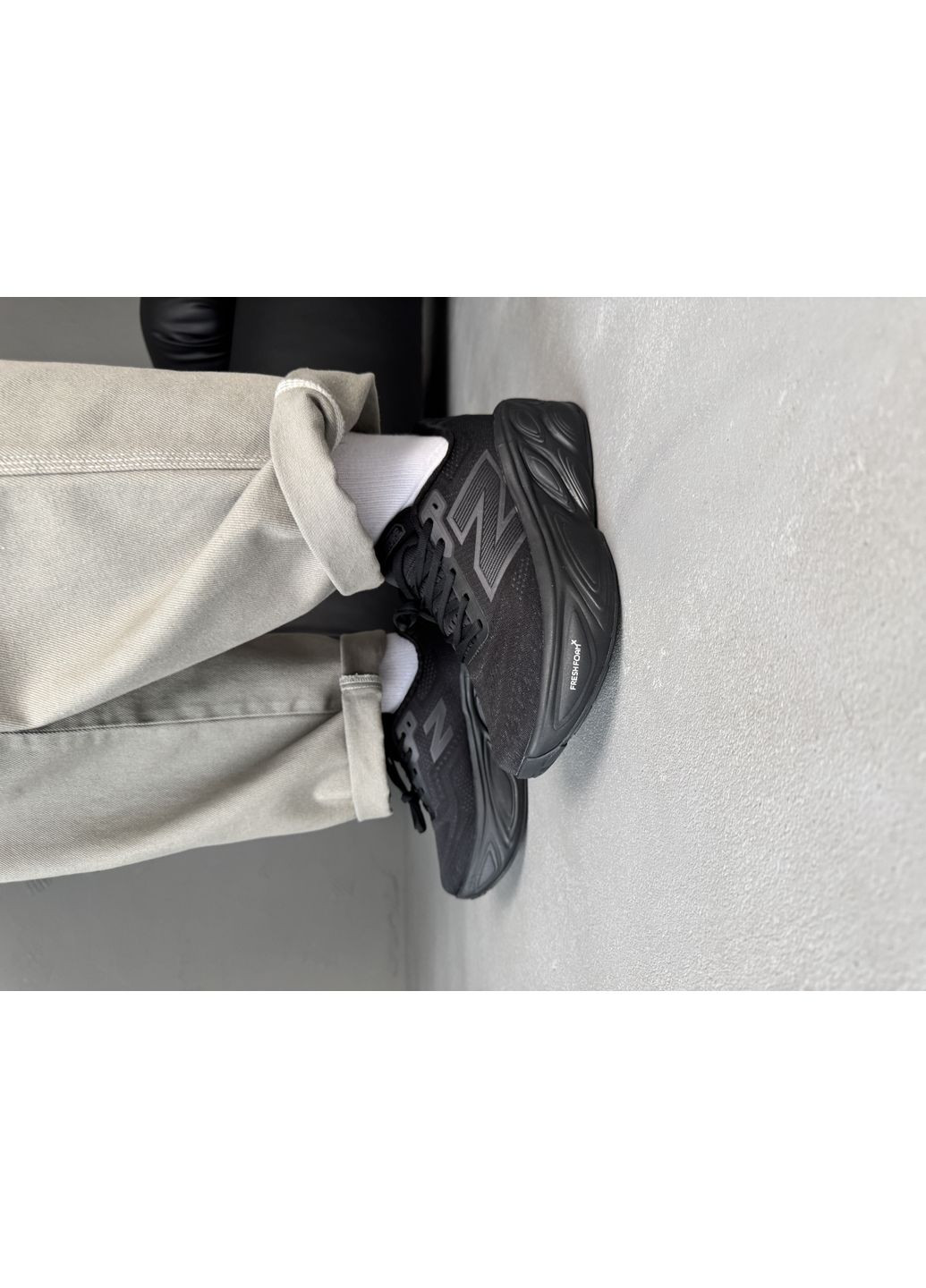 Чорні Осінні кросівки чоловічі new balance fuelcell propel black нью беланс No Brand