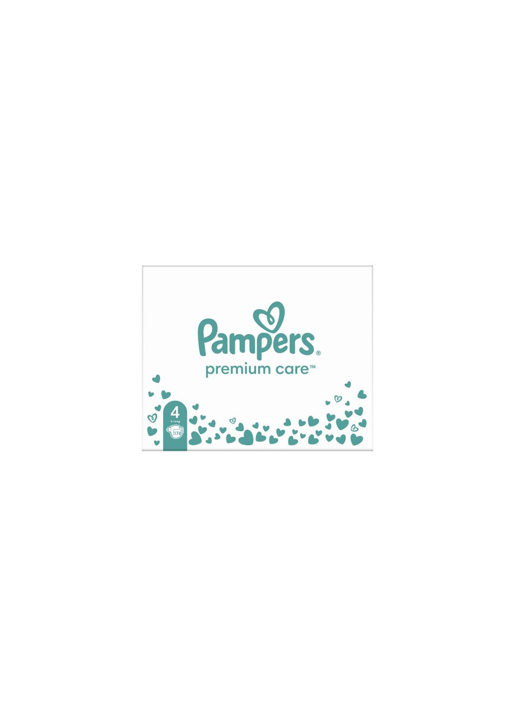 Підгузки Pampers premium care розмір 4 (9-14 кг) 174 шт (274065292)