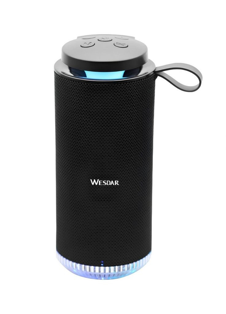 Портативная блютуз колонка с подсветкой К219 WESDAR (364503158)