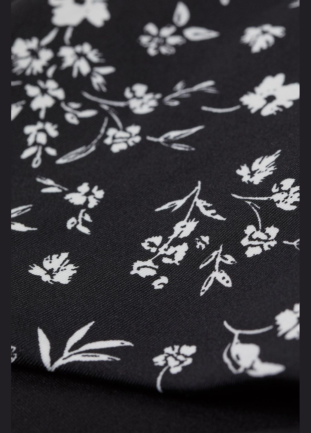 Черные купальные трусики-плавки,черный в белые узоры, H&M