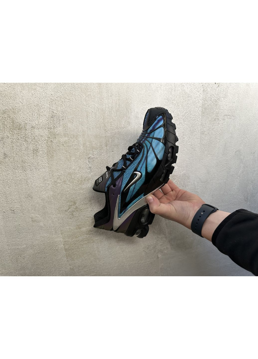 Комбіновані Осінні кросівки чоловічі nike air max skepta tailwind найк аір макс тн плюс No Brand