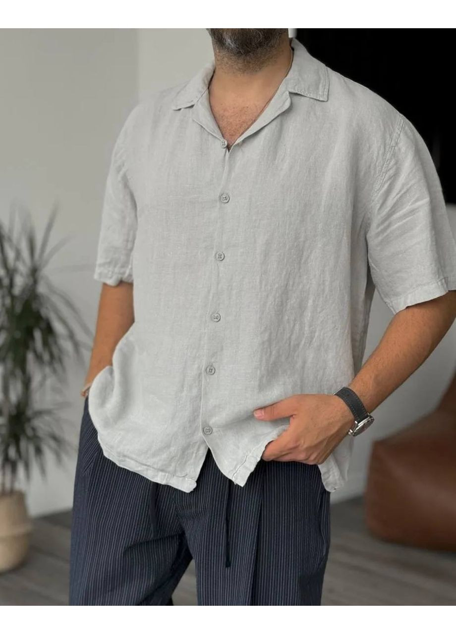 🤍 Неймовірно легка лляна сорочка Vione (367183492)