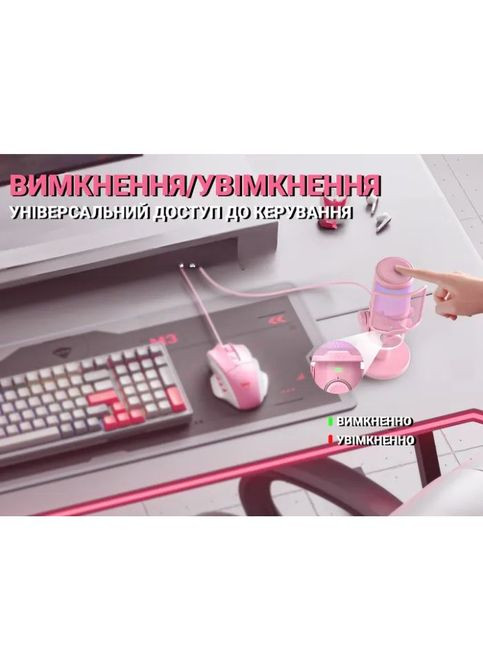 Мікрофон (AM6P) Fifine AM6P USB Pink (356149772)