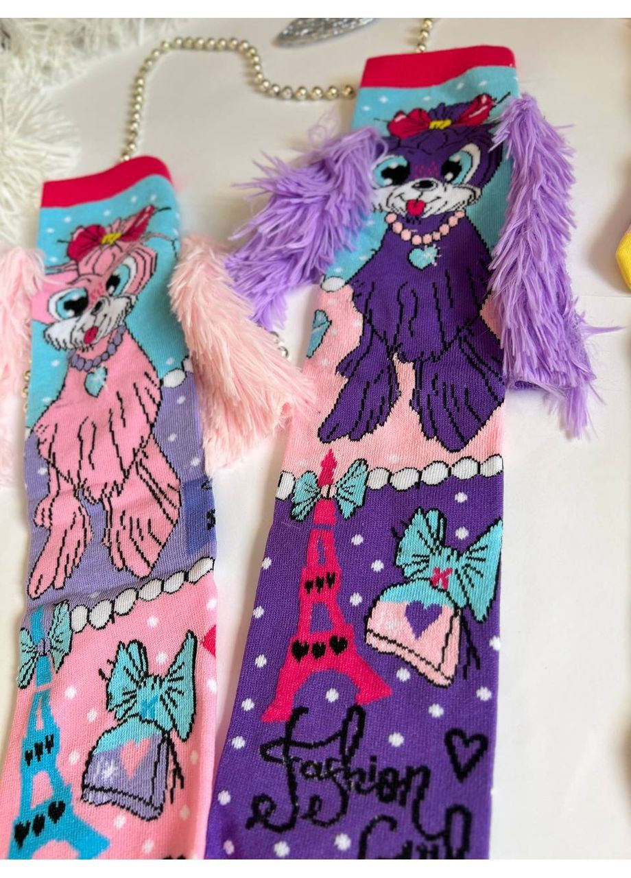 Підколінки / з героями «Скай» та пухнастими вушками No Brand гольфи (370664941)