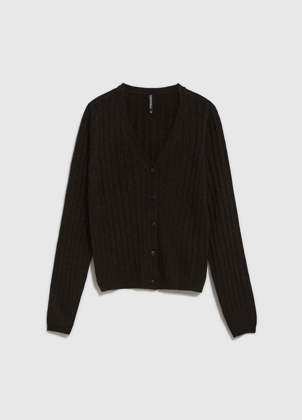 Черный зимний свитер Moodo