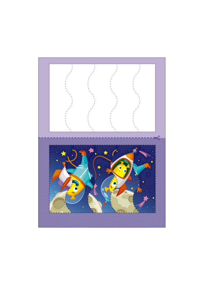 Развивающие тетради "Пришельцы" 20413 пазлы-разрезалки Ranok Creative (308997653)