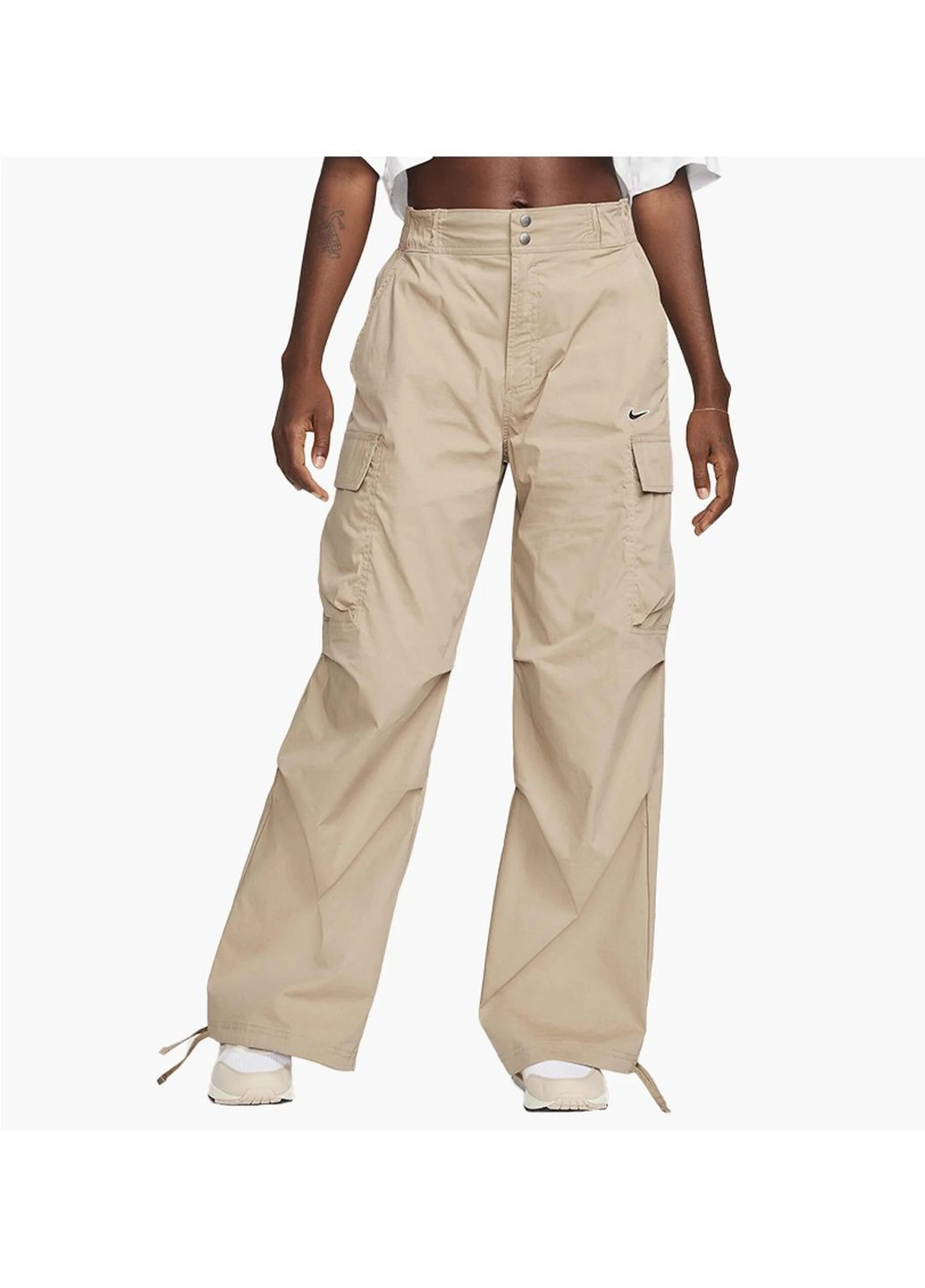 Штани жіночі Sportswear Loose Woven Cargo Pants Beige Nike (364837661)