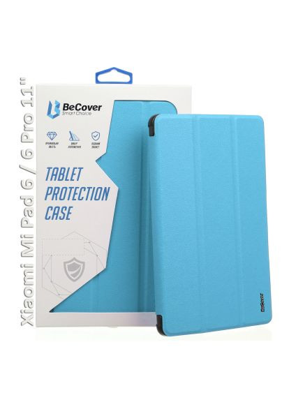 Чохол до планшета TPU Edge stylus mount Xiaomi Mi Pad 6 / 6 Pro 11" Blue (709559) BeCover TPU Edge stylus mount Xiaomi Mi Pad 6 / 6 Pro 11&quot; (366496931)