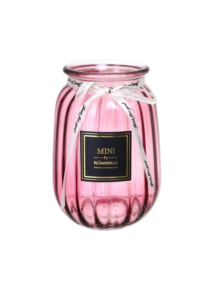 Ваза стеклянная "Burgundy" 18*9см Home (361120020)