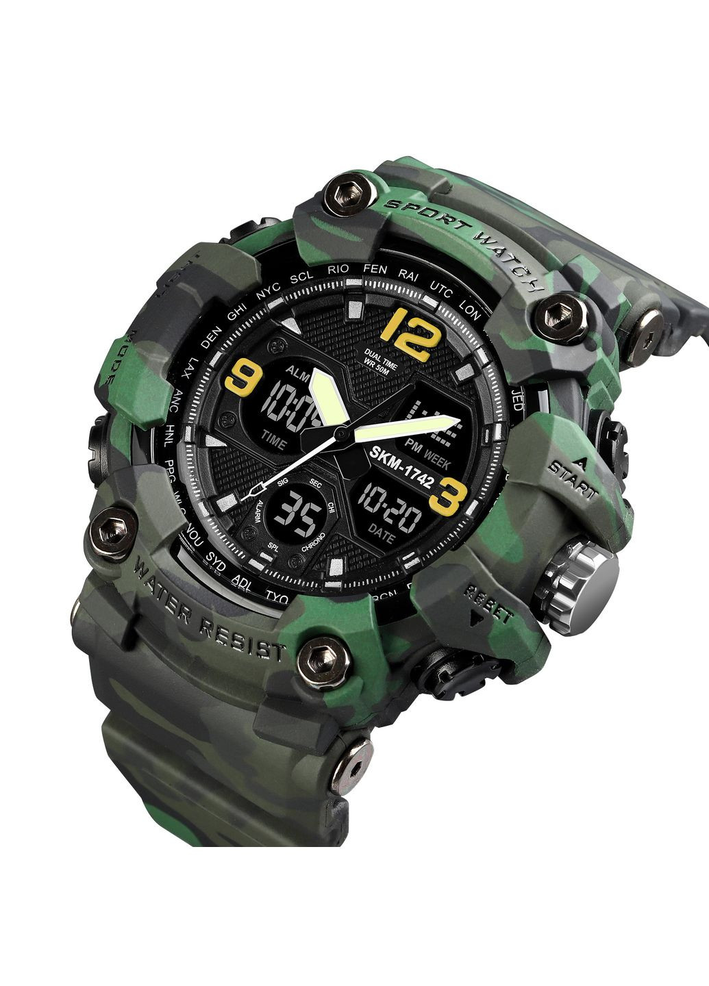 1742 Green Military Skmei (372946981)