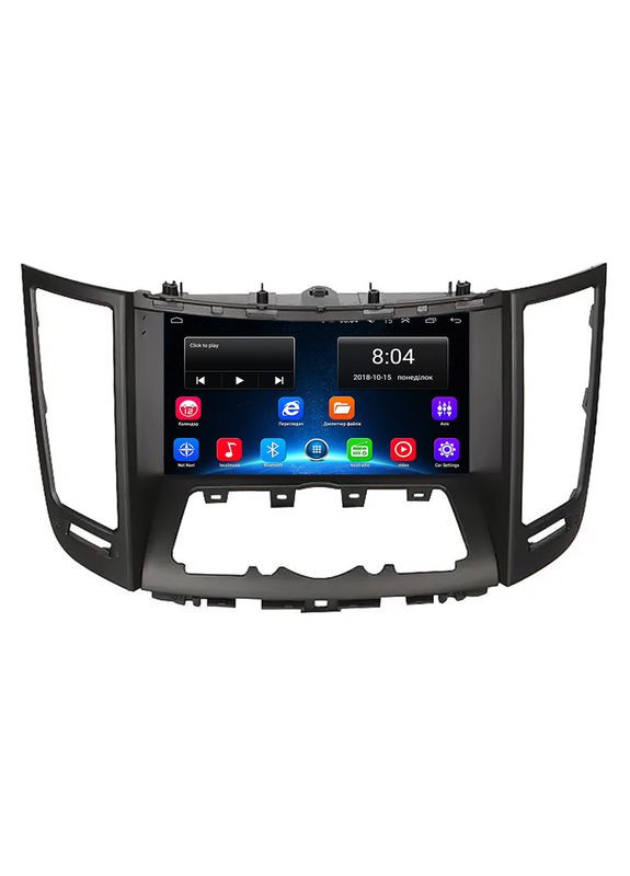 Штатна магнітола для Infiniti FX II (S51) 2008-2012 екран 9" 2/32Gb Wi-Fi GPS Base Інфініті 4 шт. Lesko (336200881)