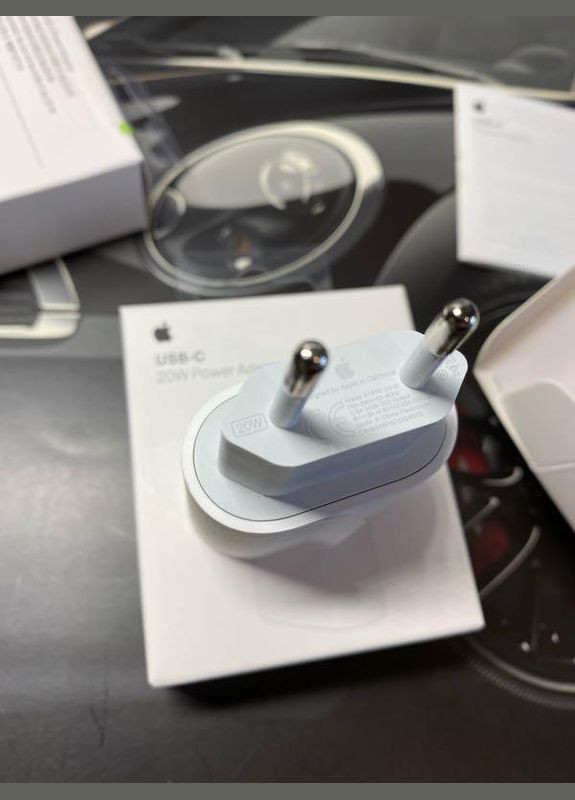 Швидка Зарядка, Адаптер USB-C 20W для iPhone Power Adapter 20 Вт No Brand (346483808)