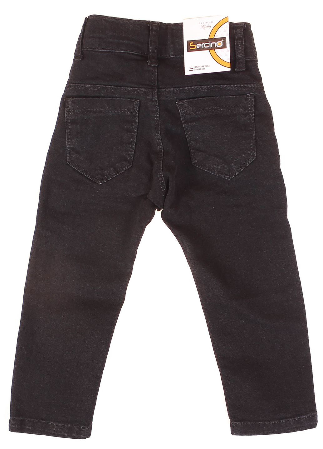 Брюки Джинсові 19042 Чорний Sercino (306544569)